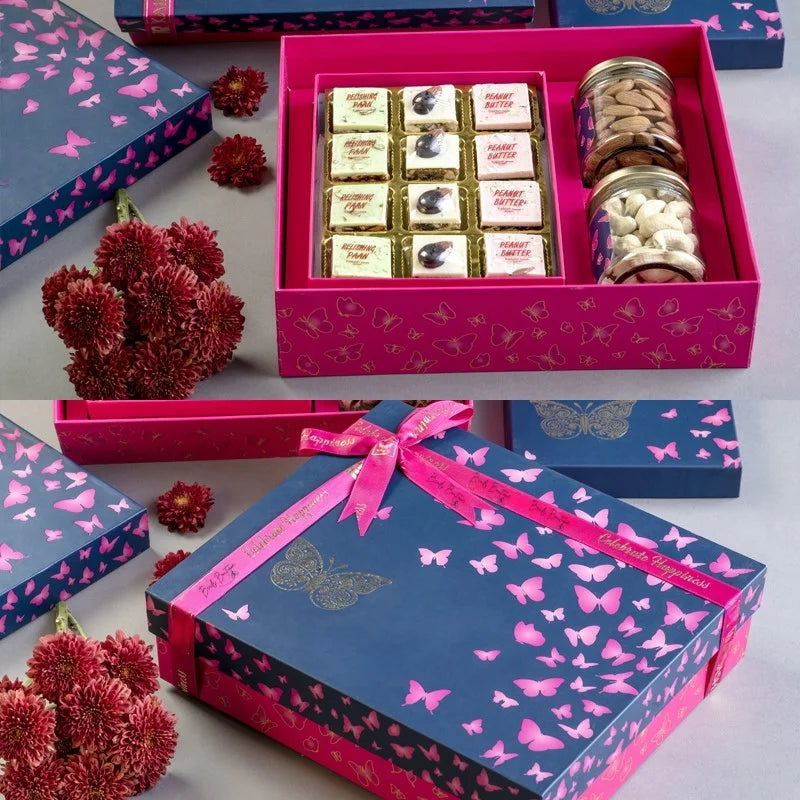 Pink Hamper Gift Box