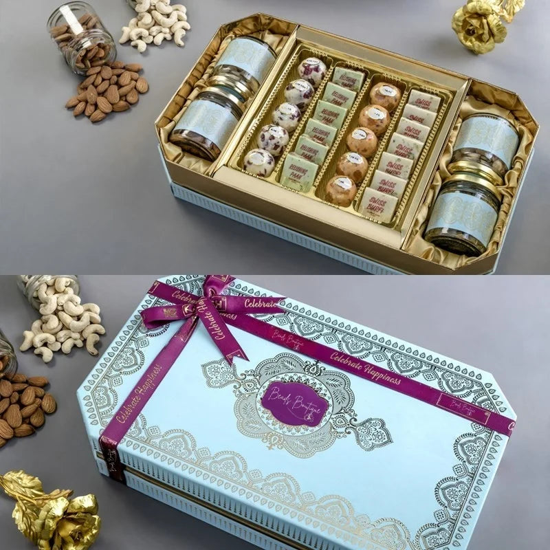 White Hamper Gift Box